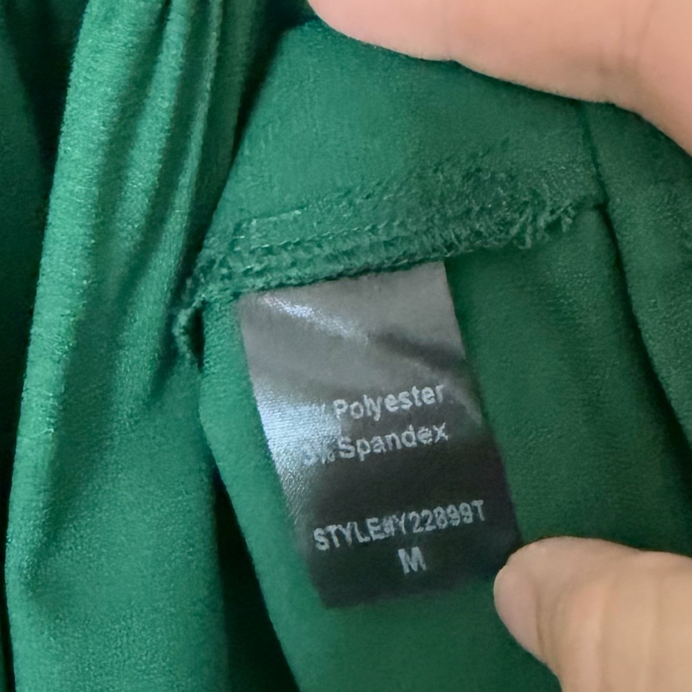 Tuckernuck Pomander Place Green Crepe Kenzo Dress SIZE MEDIUM - Picture 6 of 7